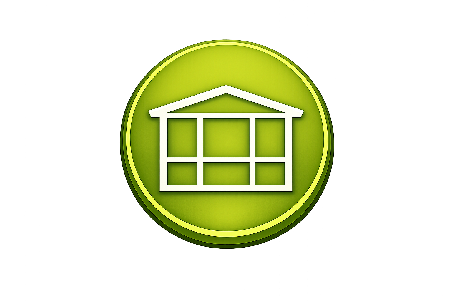 LawnSolver lanai enclosure service icon.