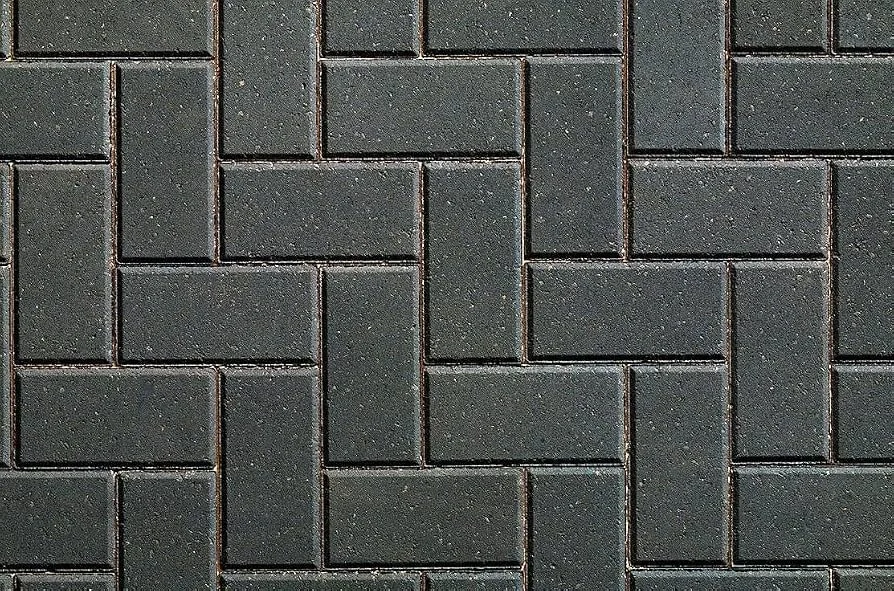 Professionally installed interlocking paver patio by LawnSolver in Jacksonville, Florida.