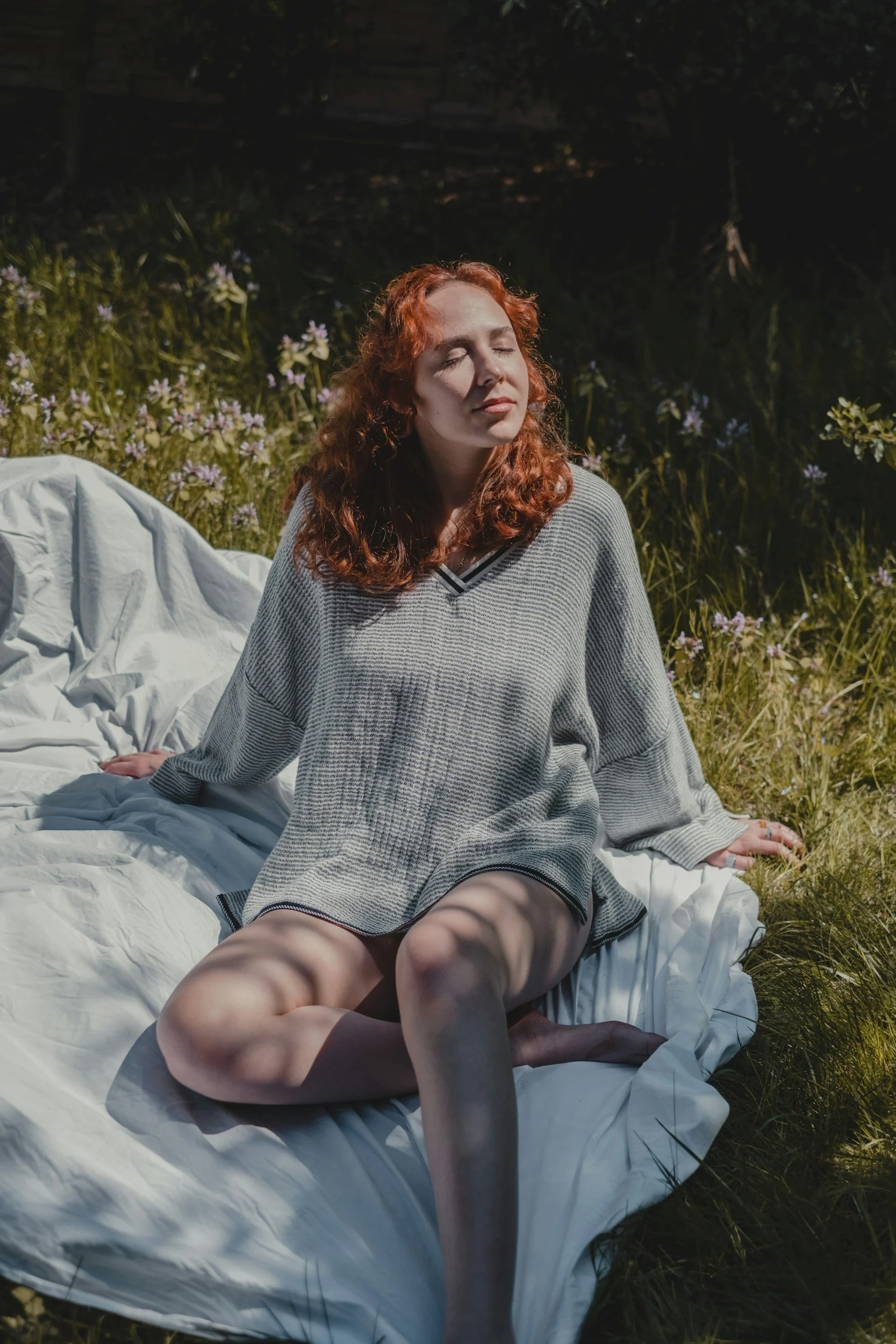 Woman relaxing during EMDR trauma healing in PA and CO