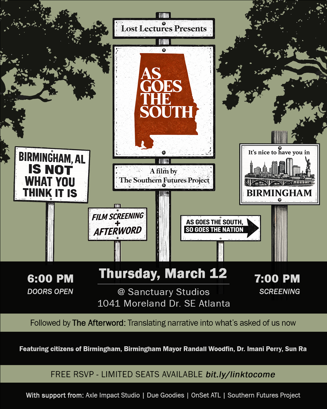 As Goes The South Flyer Design