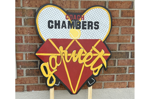 Coach gift - yard sign