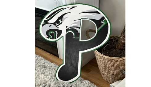 Philly Sports Fan wall or yard sign