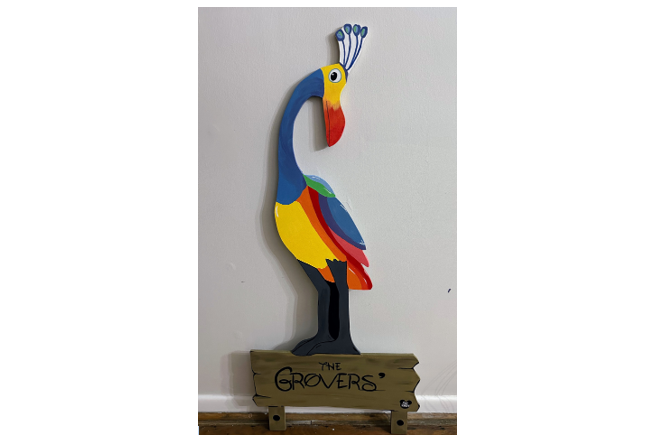 Kevin (Disney's "Up") Personalized Sign