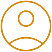 Simple icon of a person's silhouette in a circular outline.