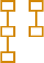 A yellow flowchart icon.