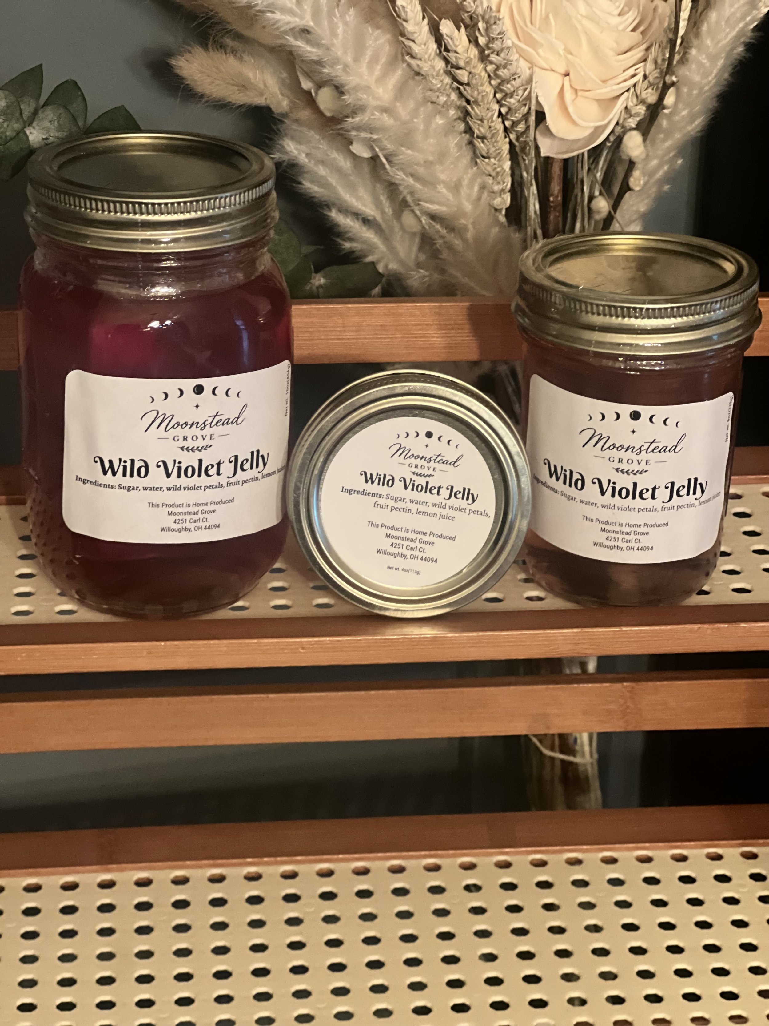 Wild Violet Jelly (16oz)