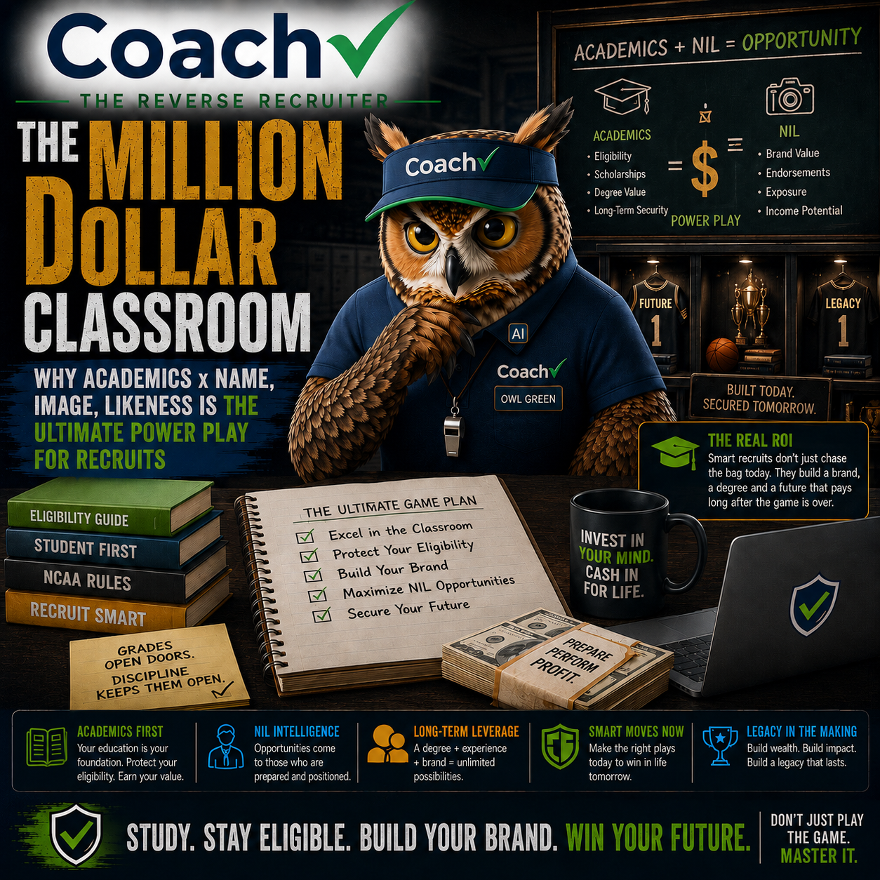 The Million Dollar Classroom: Why Academics x Name Image Likeness Is the Ultimate Power Play for Recruits
