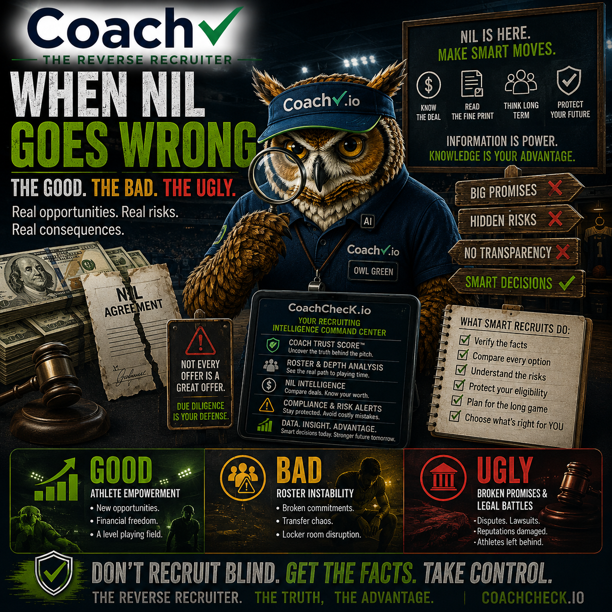When NIL Goes Wrong In College Sports: The Good, the Bad, and the Ugly of NIL