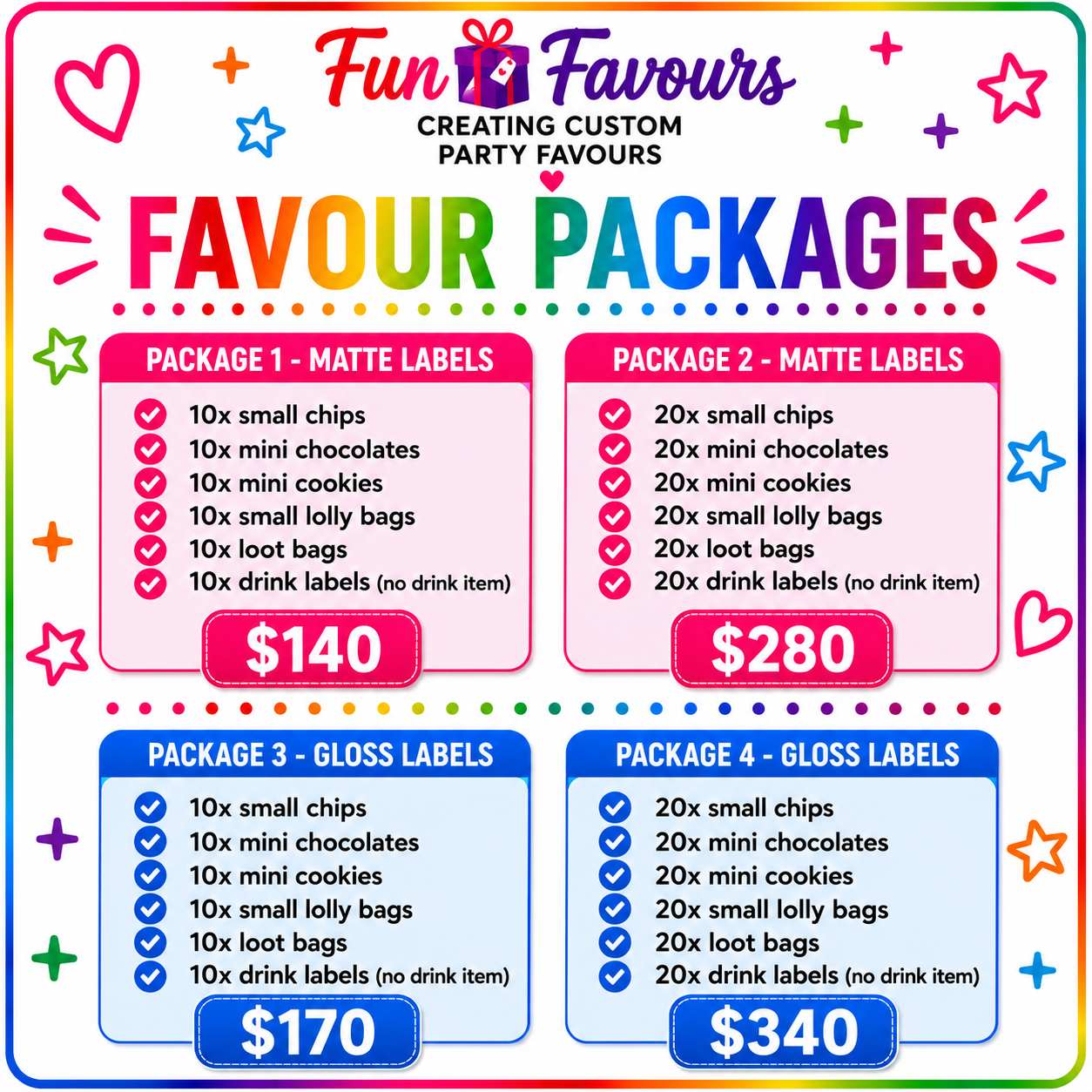 Favour Packages