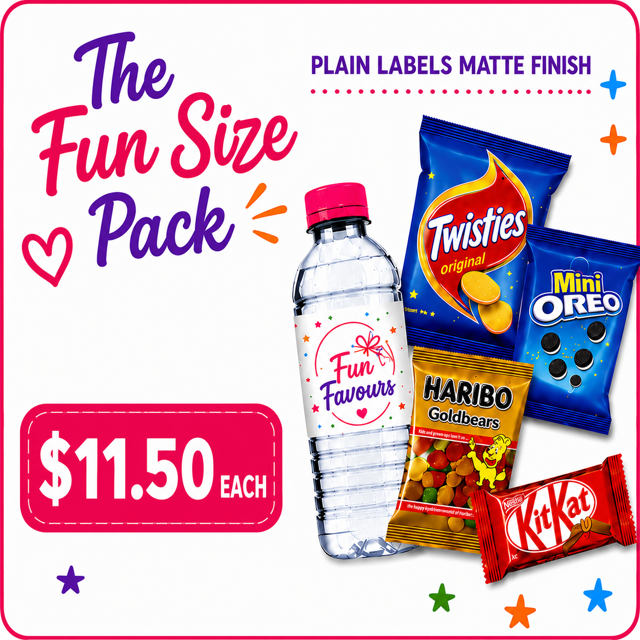The Fun Size Pack - Matte Finish