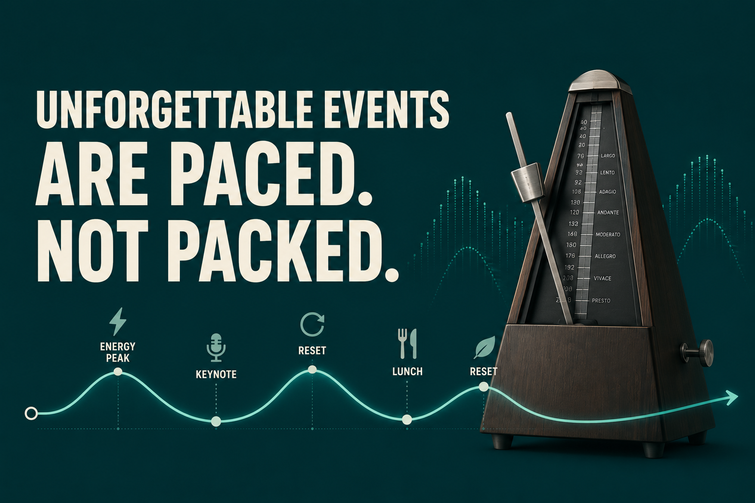 It’s Time to Design Events For Energy, Not Just Efficiency