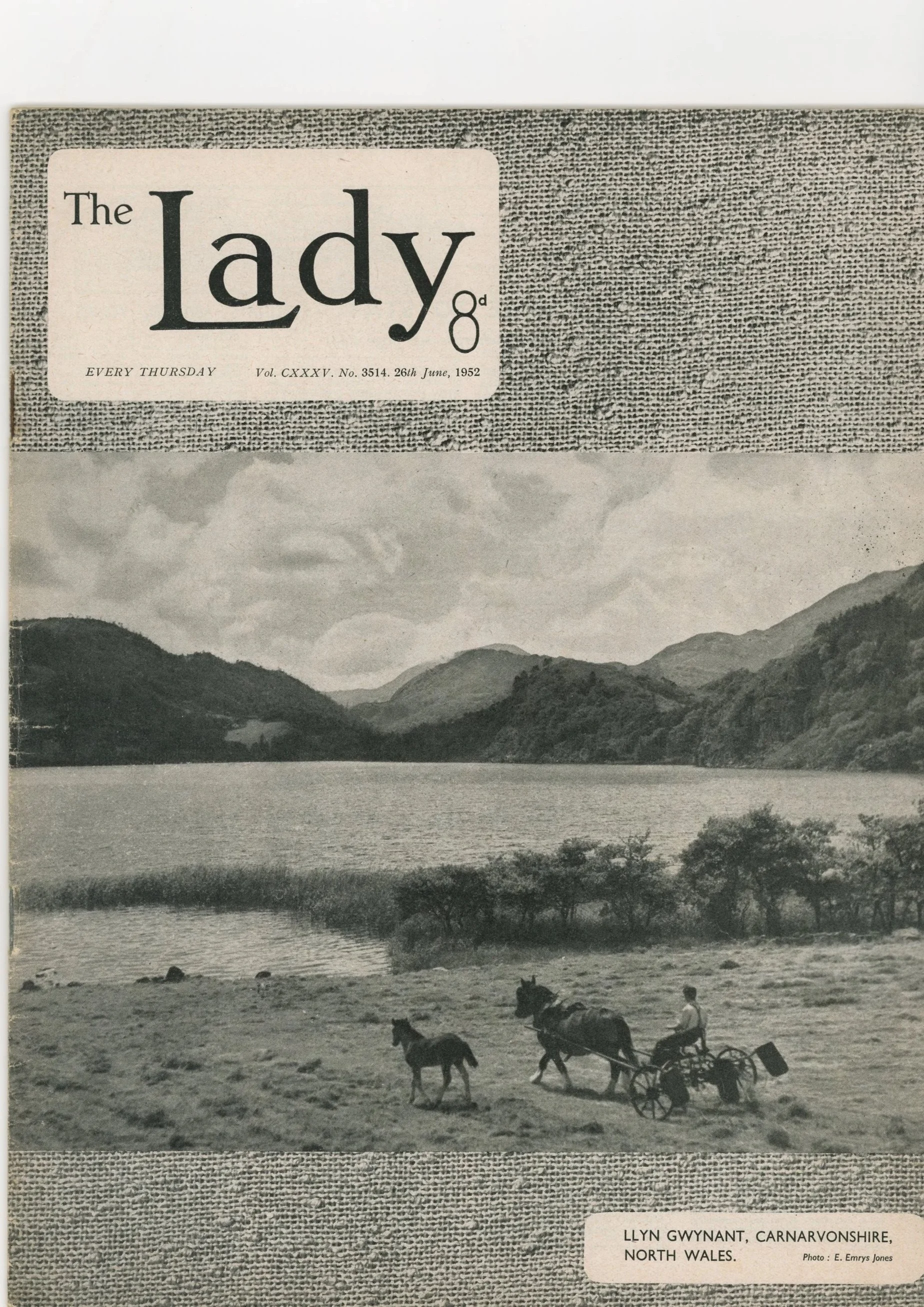 Lady magazine cover, June 1952.