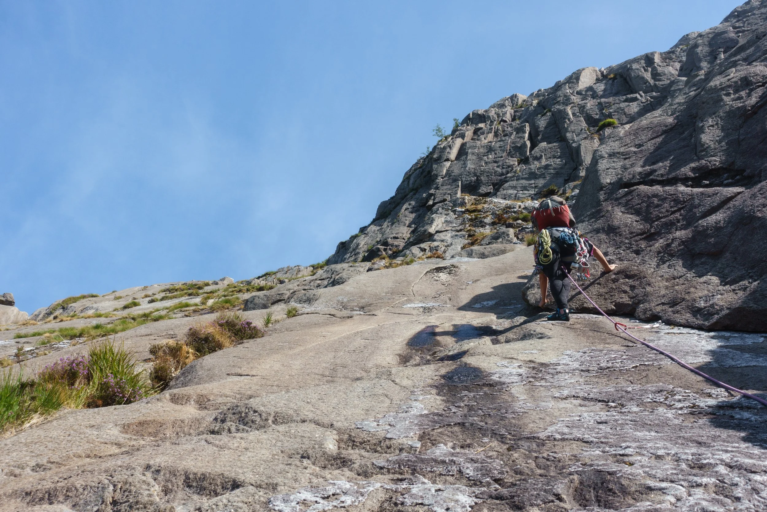 Dinas Cromlech crag - Llanberis Pass 