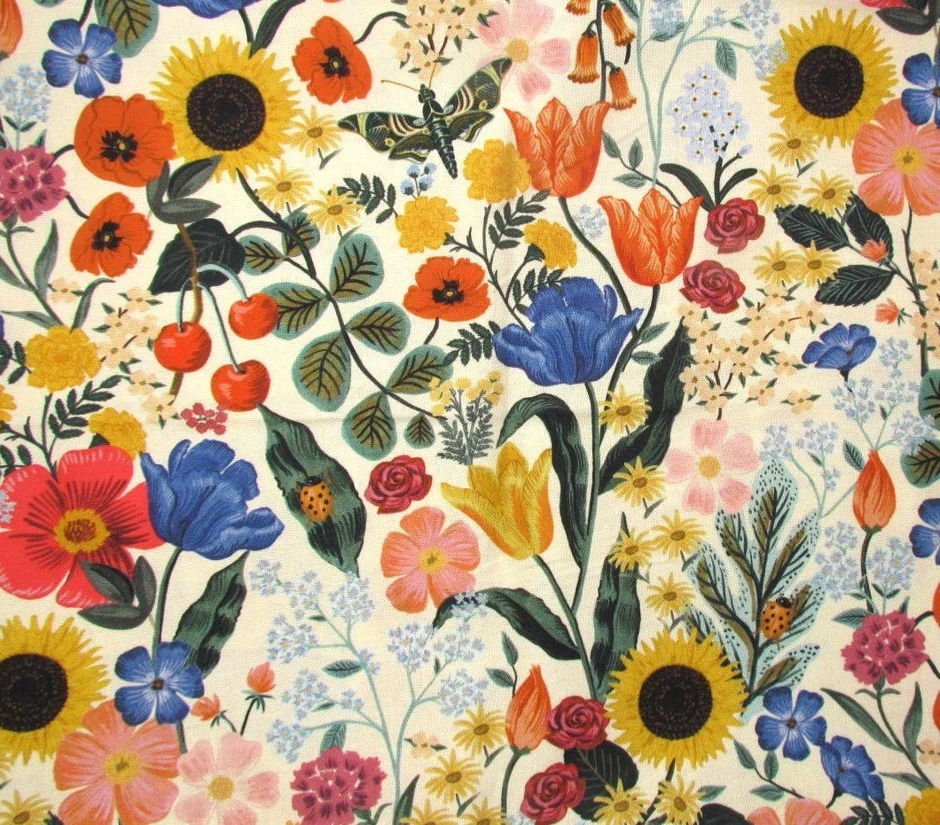Rifle Paper Co Blossom Floral Print in Cream