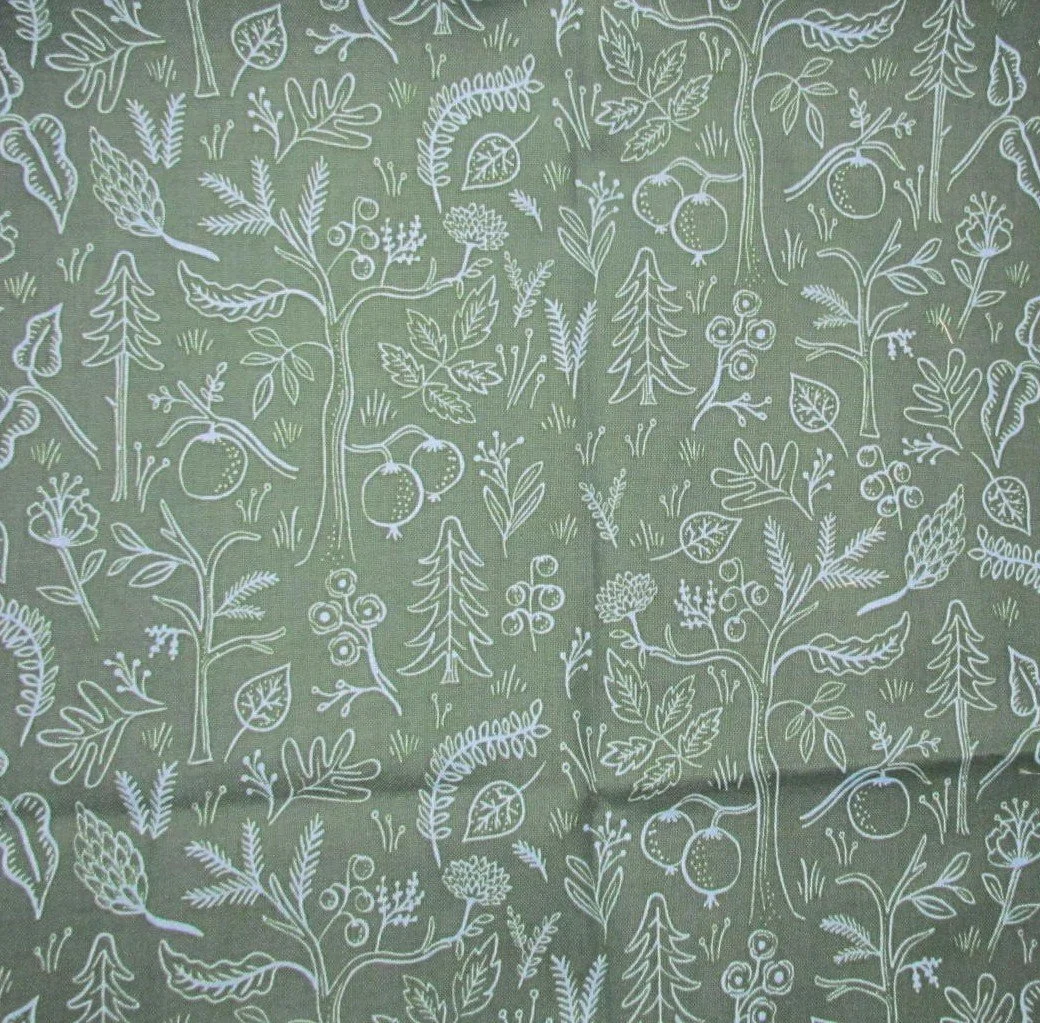 Rifle Paper Co. Wildwood Fable in Leaf Green