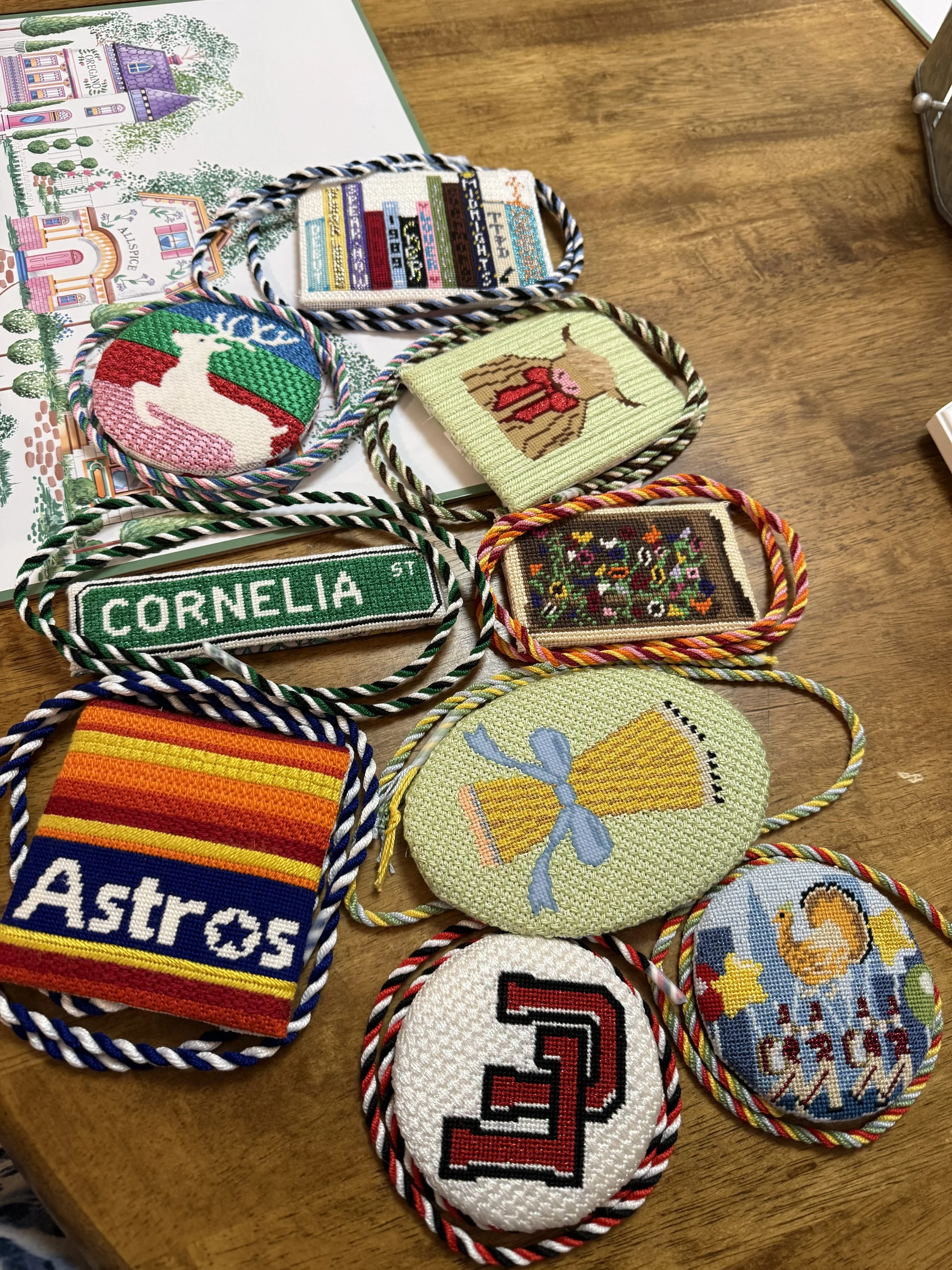 Working on finishing in batches. Cord done - now to put it all together!