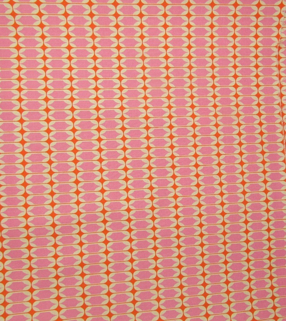 Ruby Star Trinketry Pink and Orange Geometric