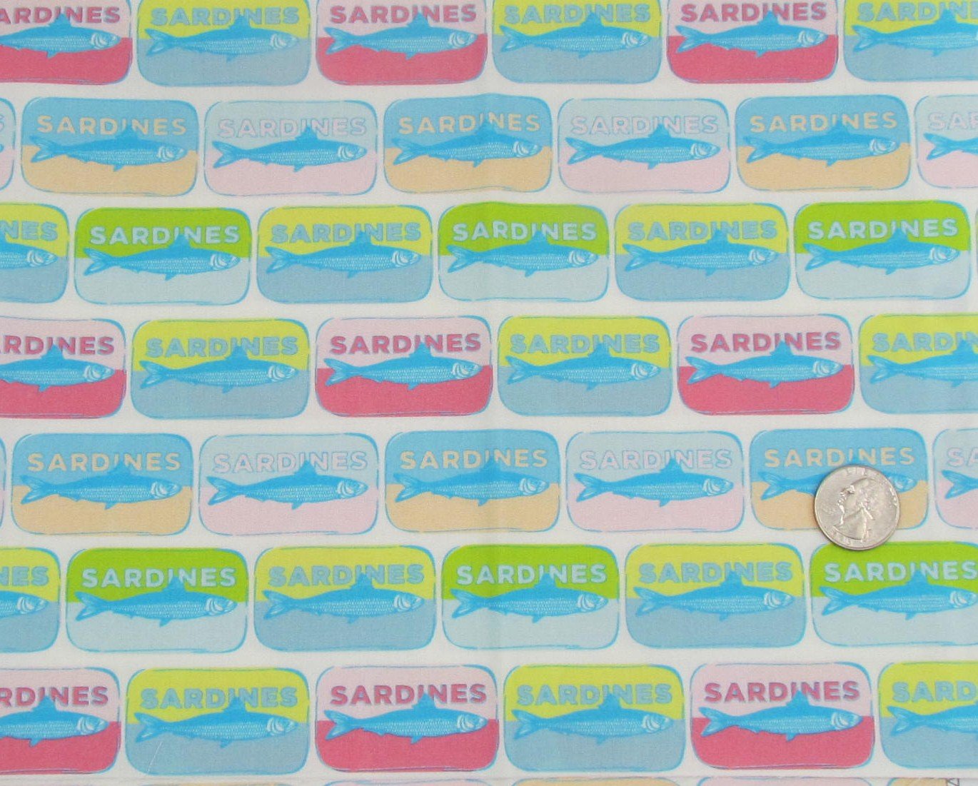 Art Gallery Costeira Sardines in Bright Colors