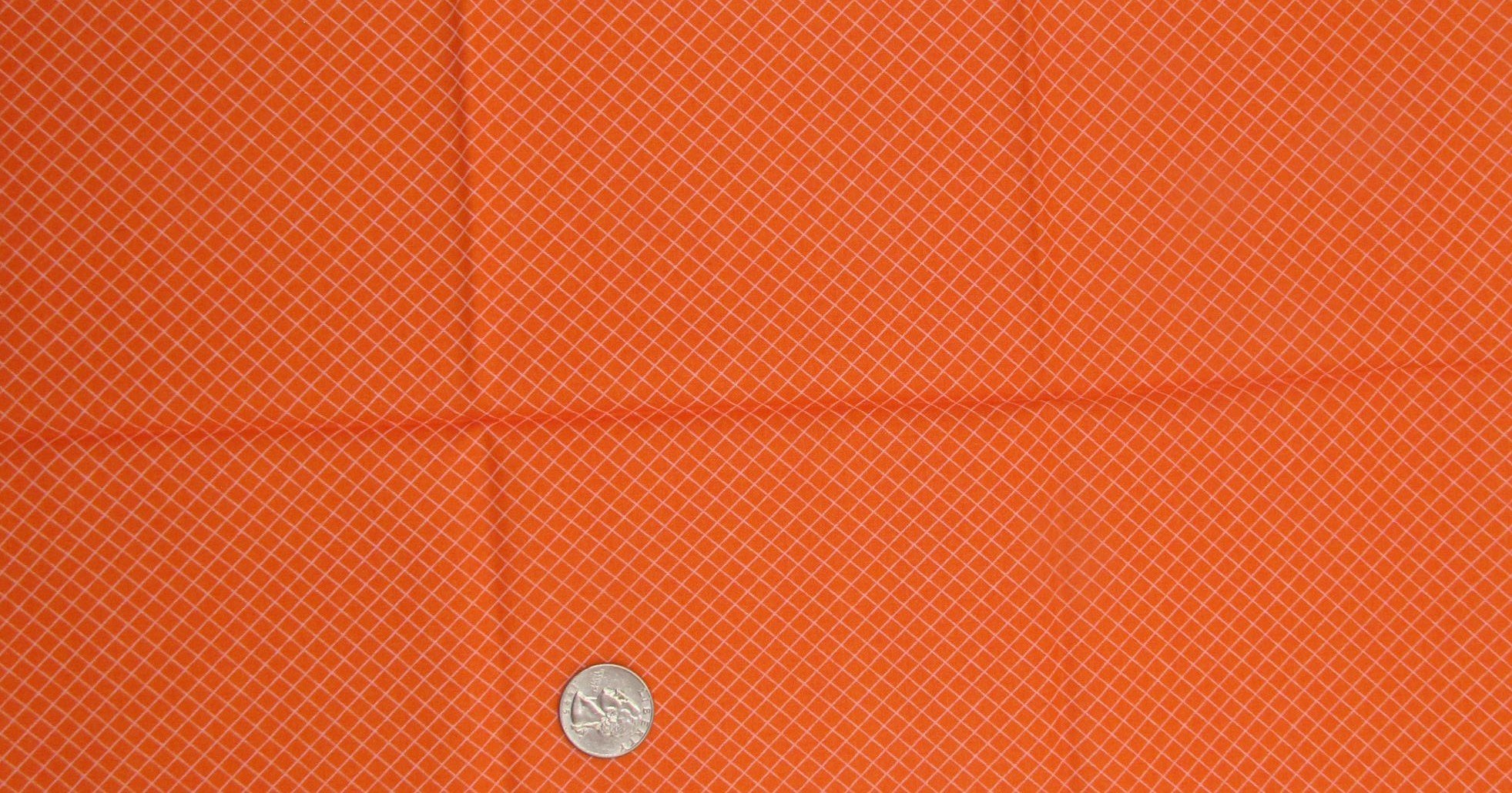Tula PInk On the Grid in Salmon (Orange)