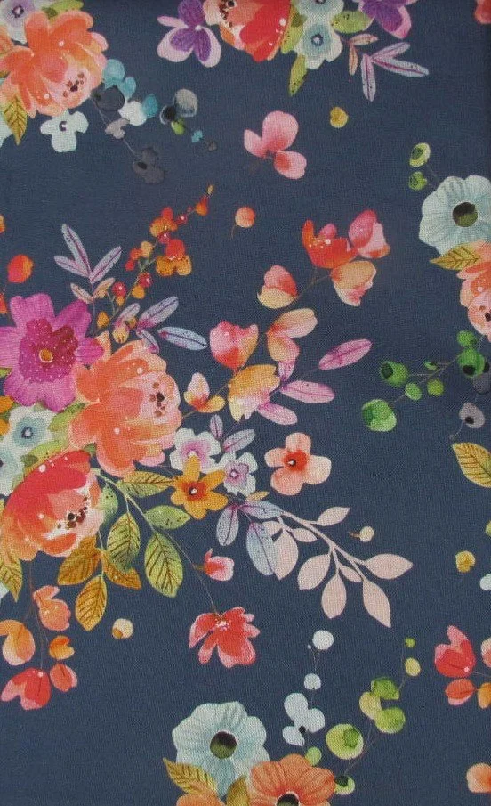 Windham Fabrics Deep Blue Floral