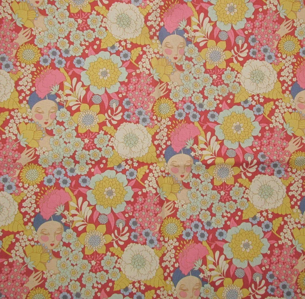 Tilda Wallflower in Burgundy