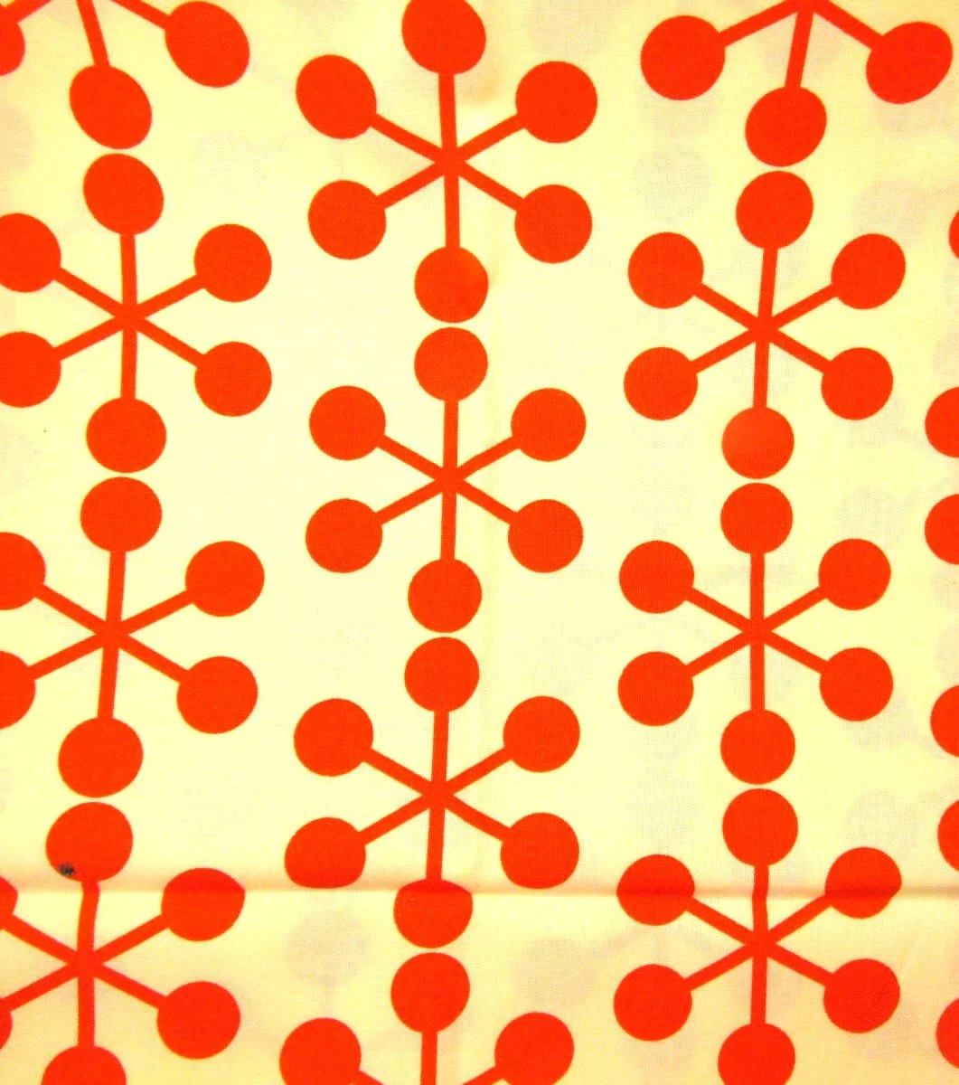 Moda Zen Chic Comma Asterick in Tangerine