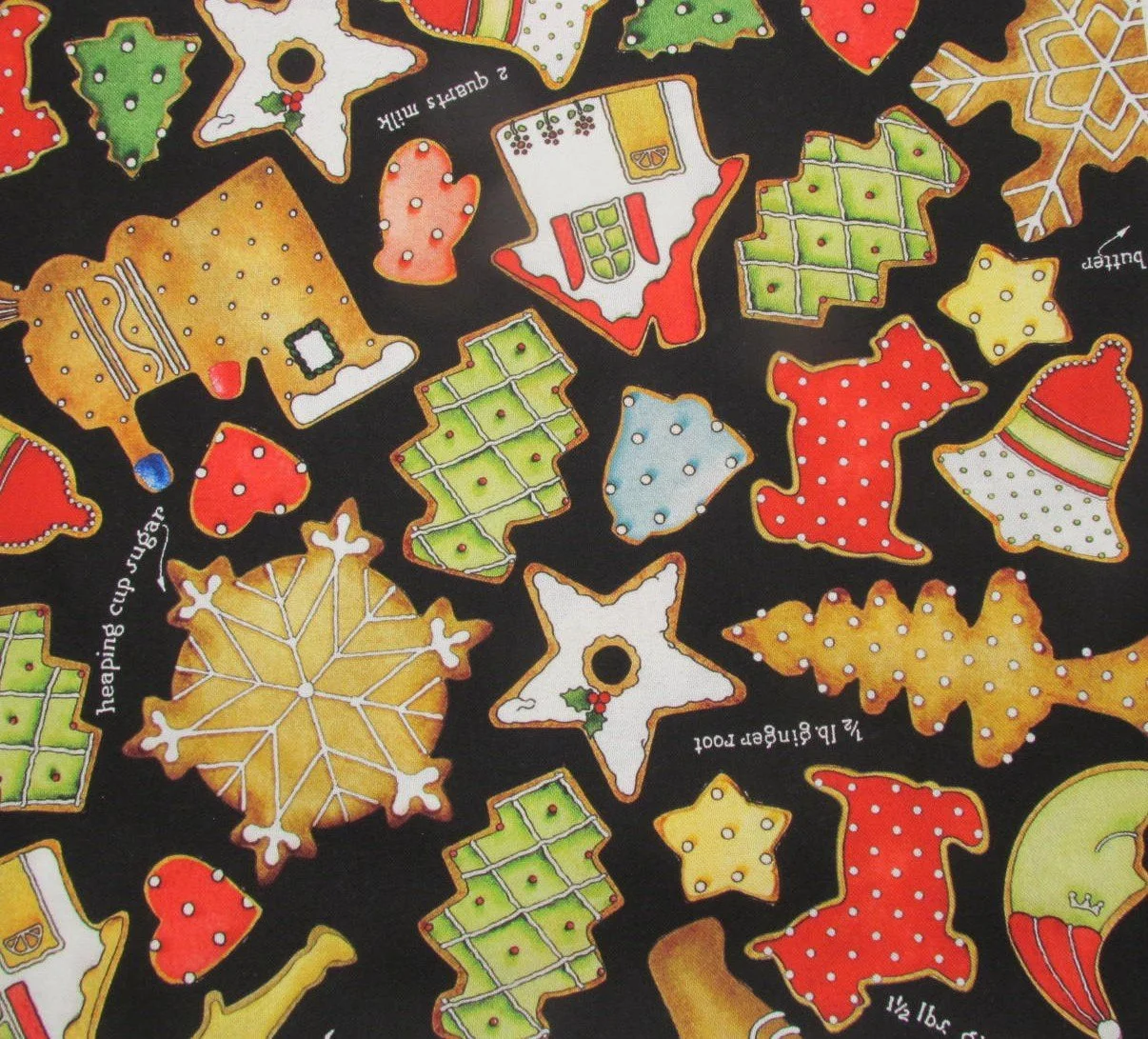 J. Wecker Frisch Gingerbread Cookie Toss in Black