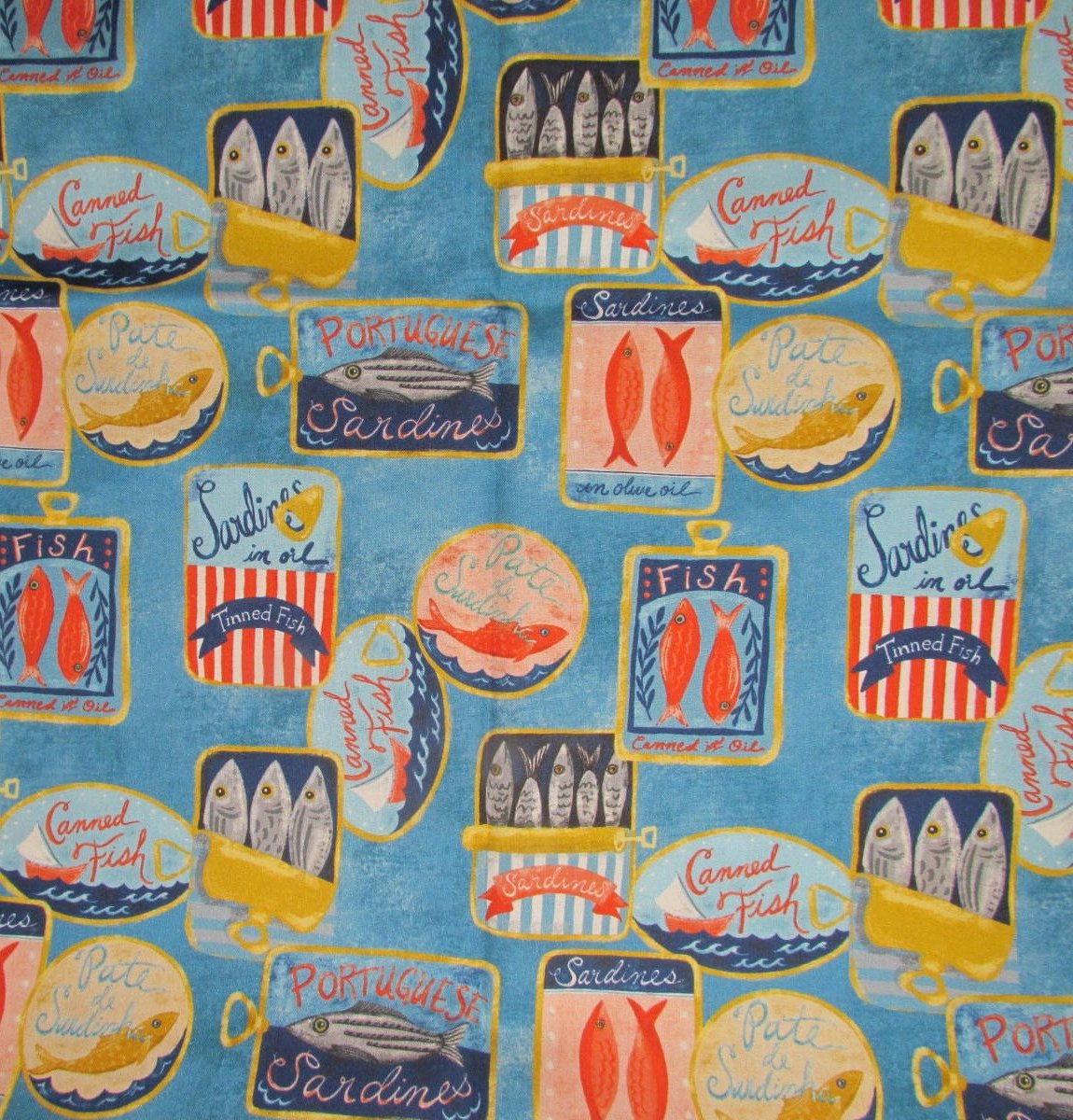 Windham Villa Sol Tinned Fish in Blue