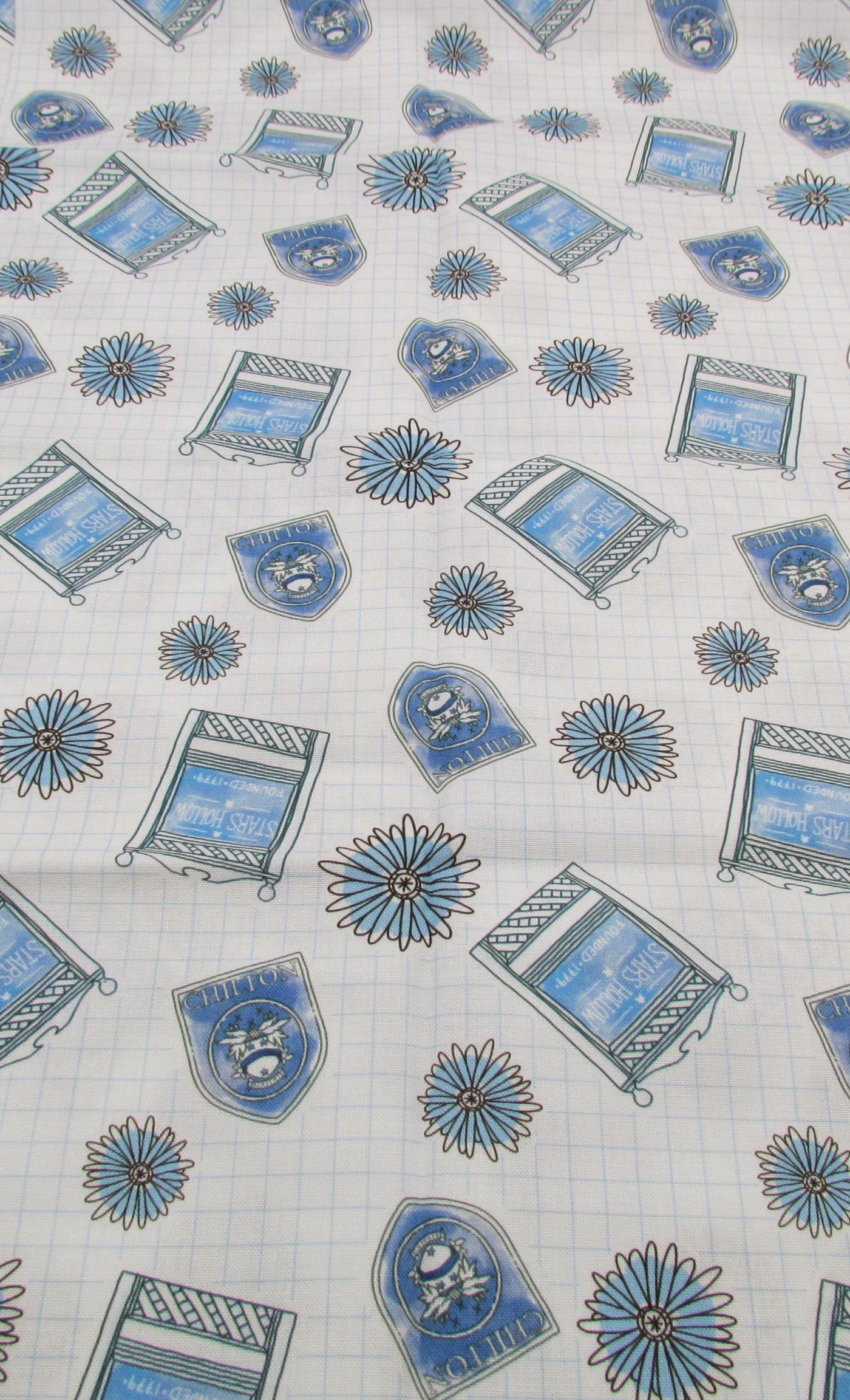 Gilmore Girls Stars Hollow and Chilton in Blue and White