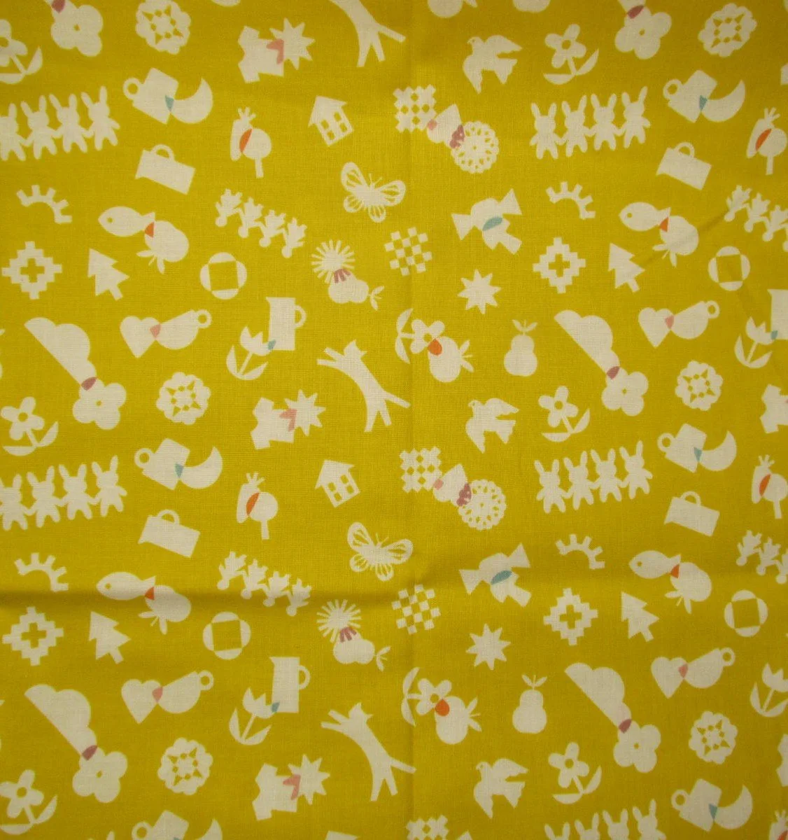 Ruby Star Paper Cuts 2 Geometric in Lime Green