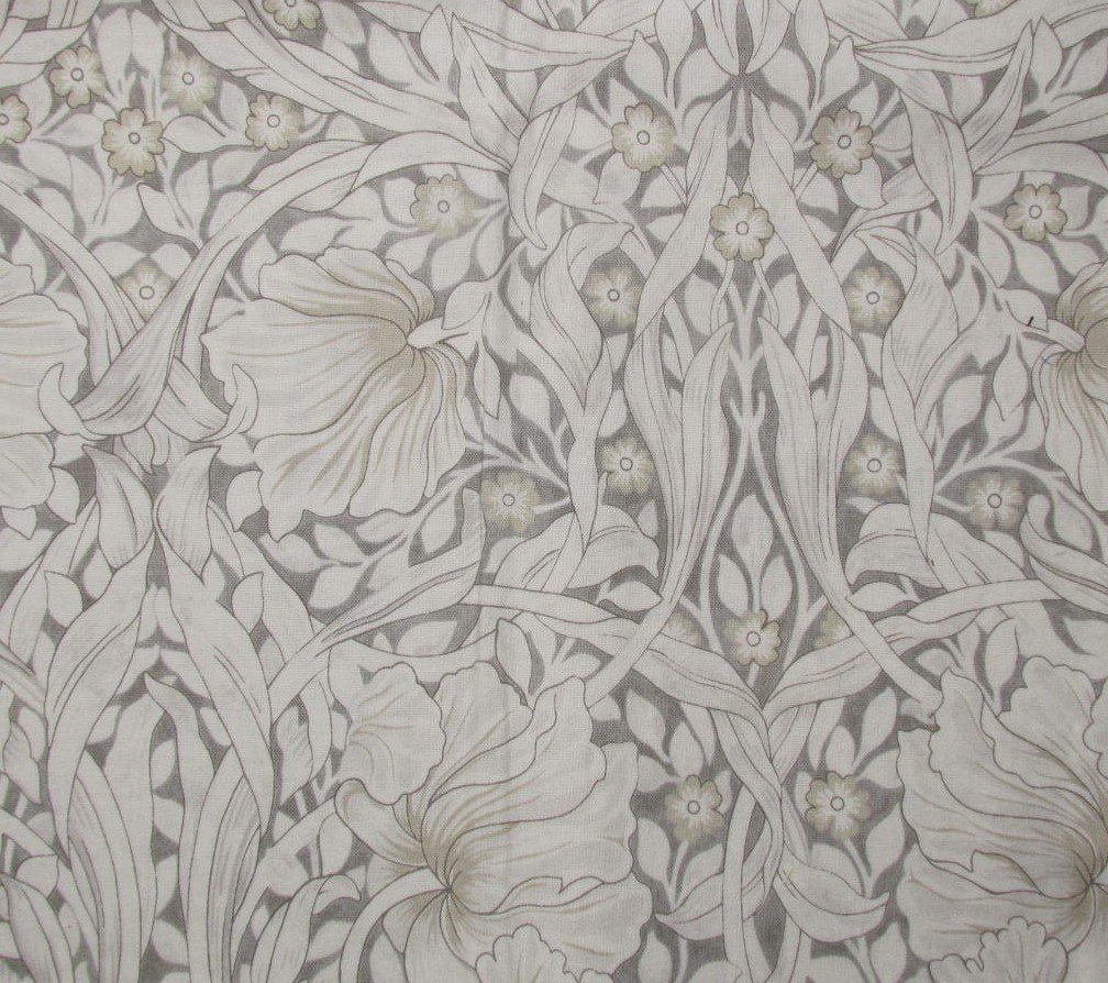 Morris & Co Hawkdale Pure Pimpernel in Whitewash