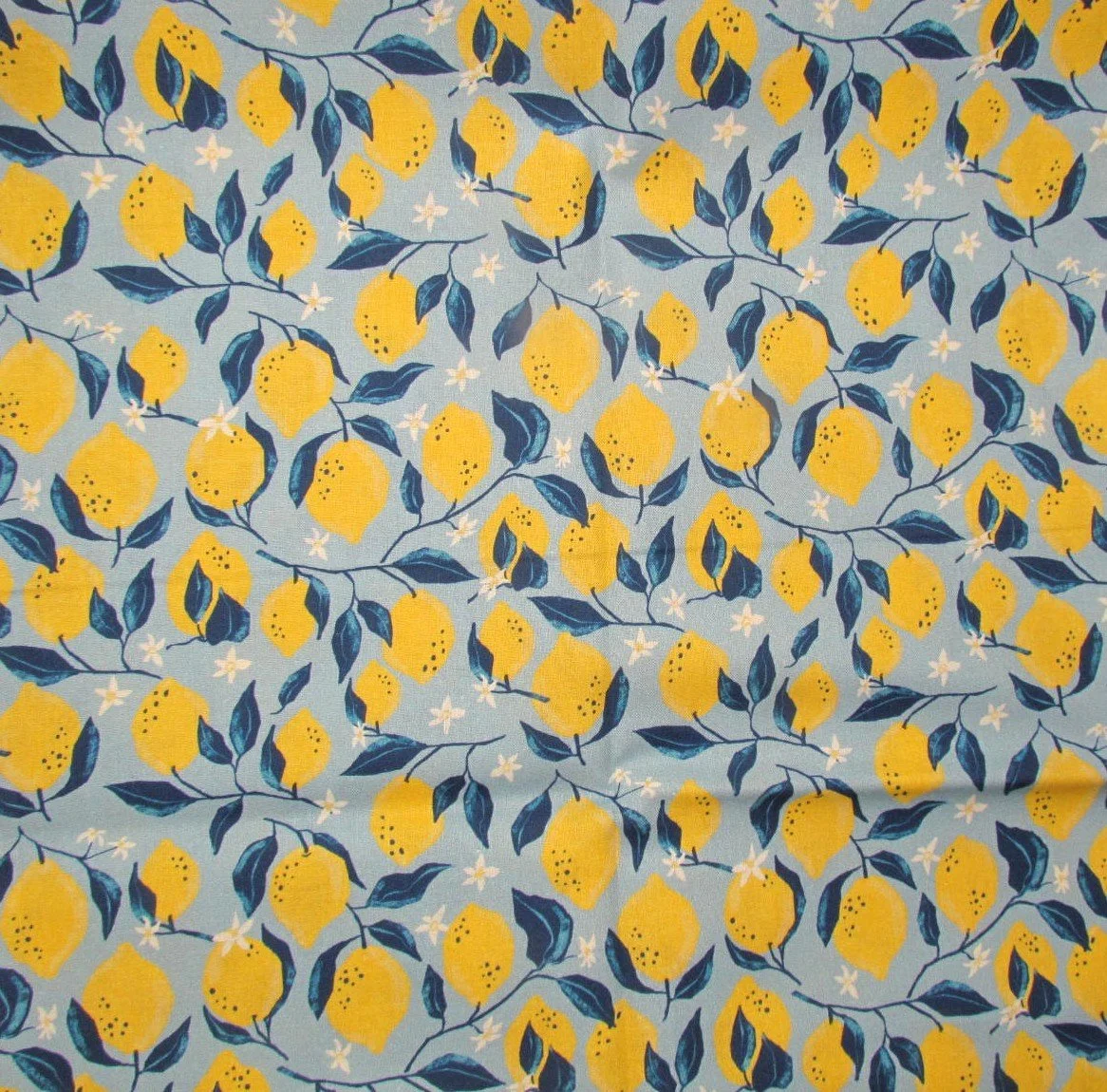 Windham Villa Sol Lemons in Sea Blue