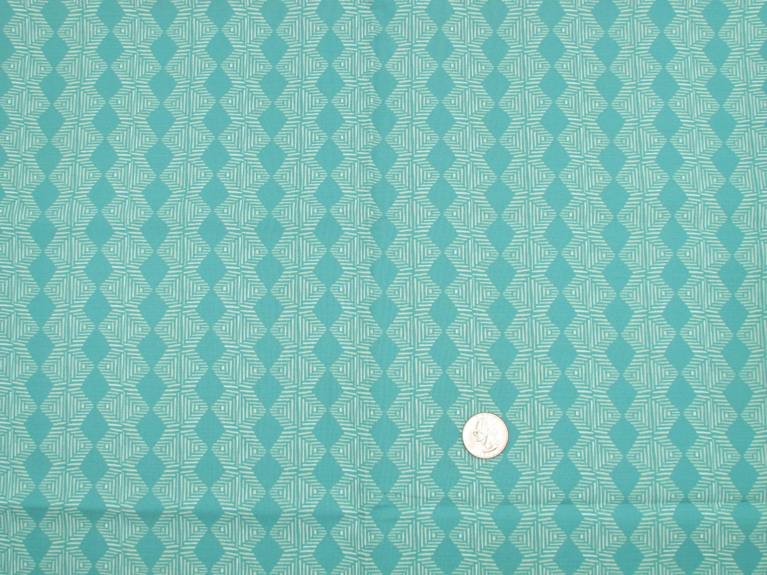Moda Cadence Stripes Teal