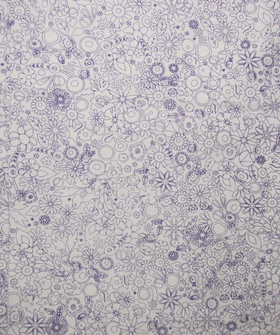 Allison Glass Sun Print Whisper Woodland in Purple