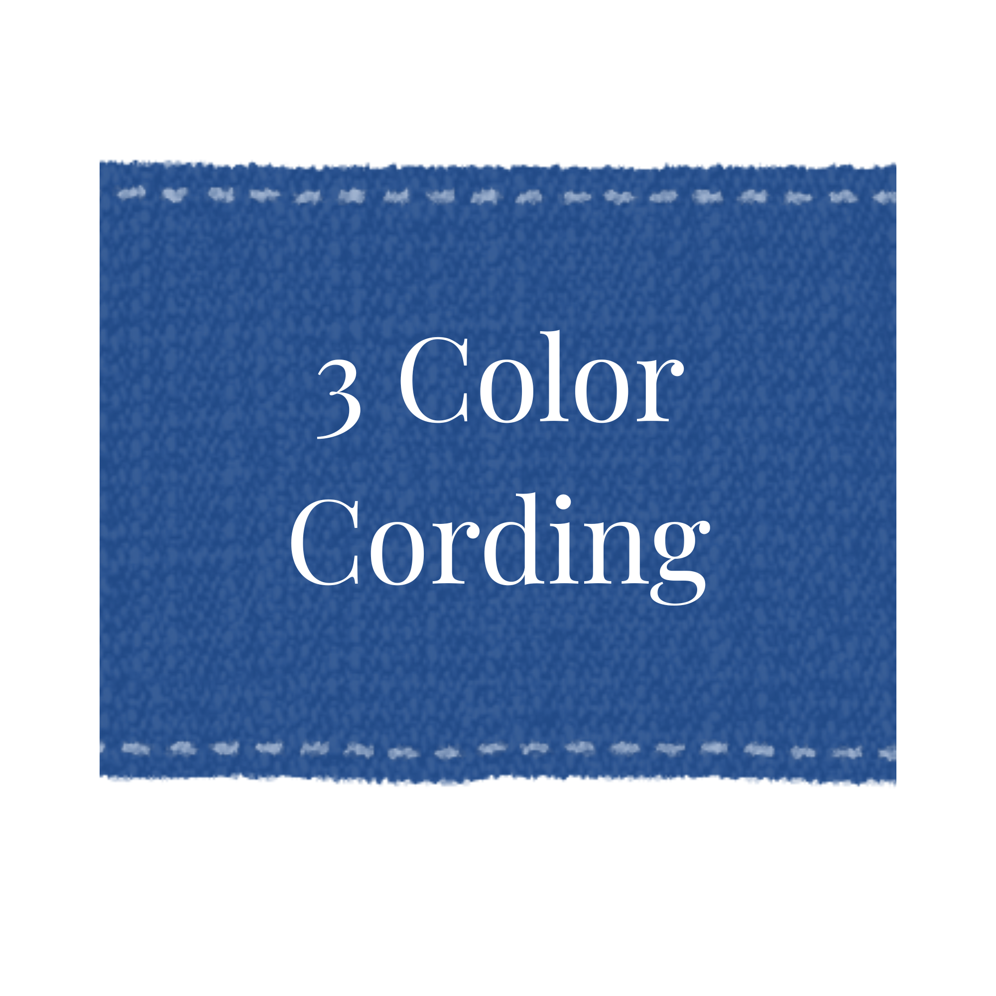 Custom 3-Color Cording