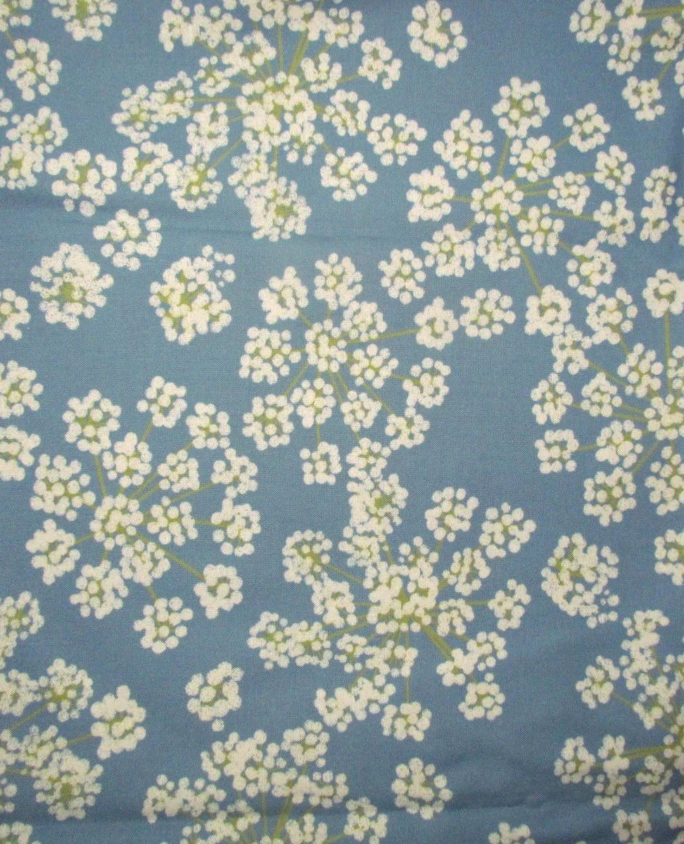 Moda Garden Series Fennel Floral in Sky Blue