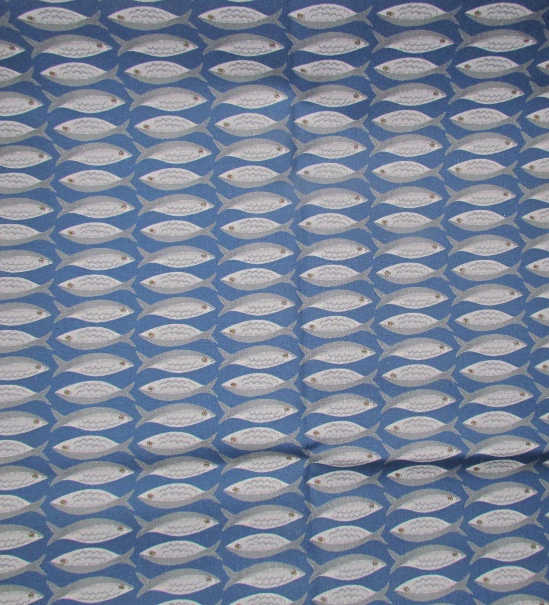 Windham Villa Sol Little Fishies in Blue