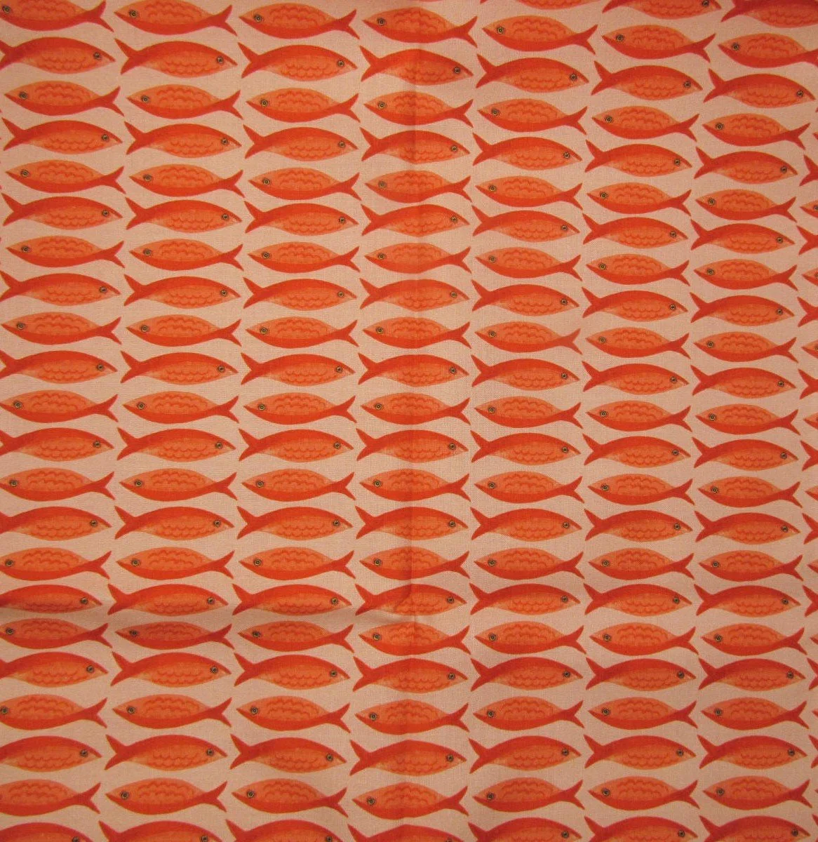 Windham Villa Sol Little Fishies in Salmon