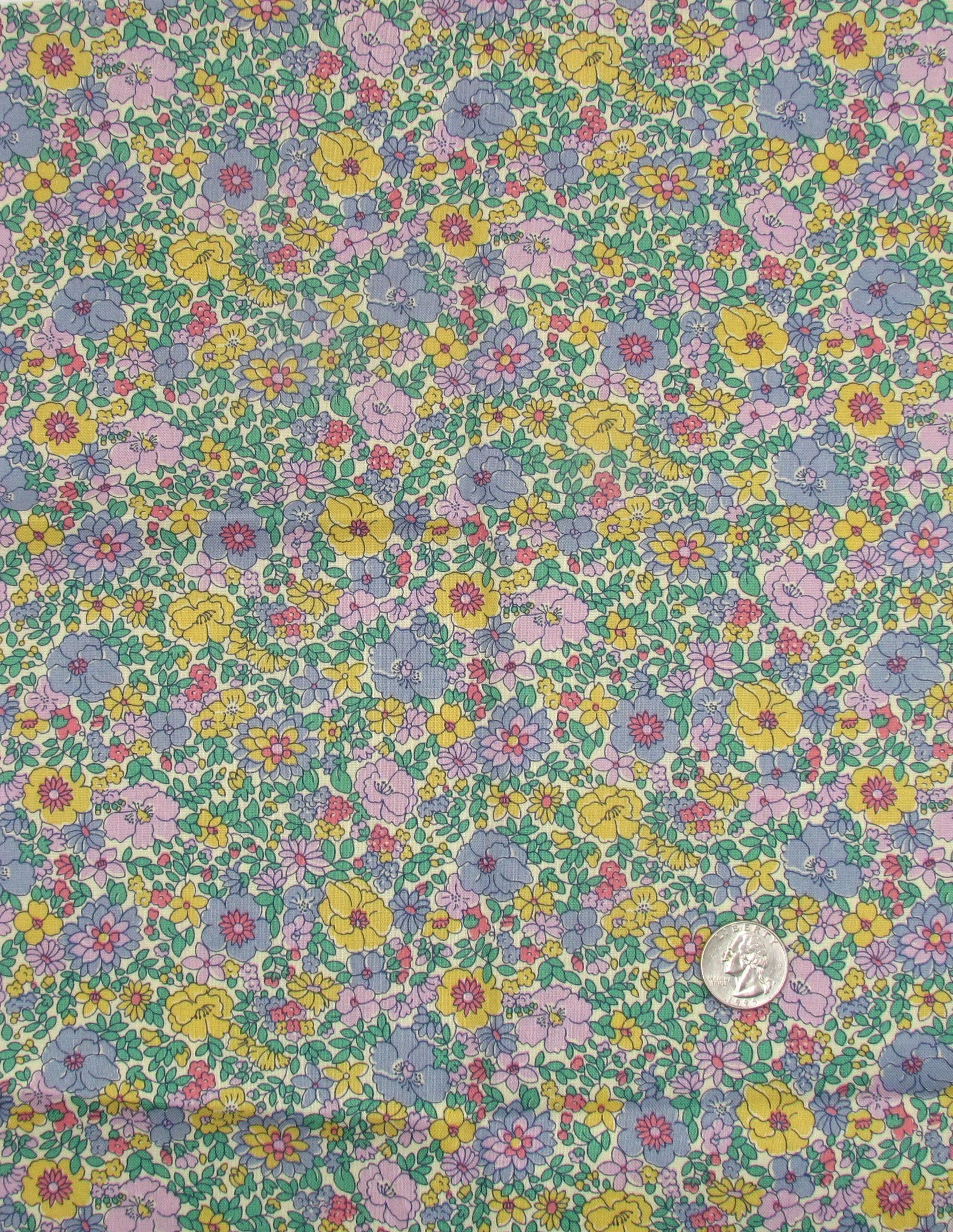 Liberty Everlasting Arley Rose in Yellow and Lavender