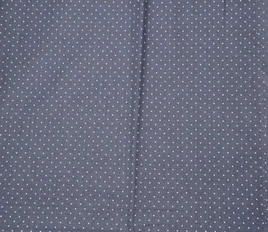 Riley Blake Pindots in Navy