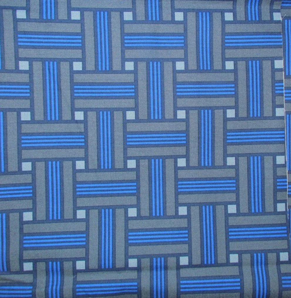 Andover Allison Glass Lawn Chair in Blue