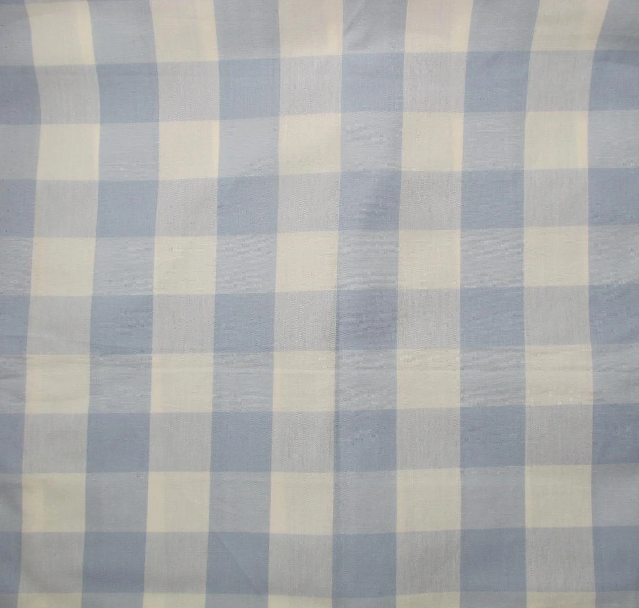 Medium Blue and White Gingham