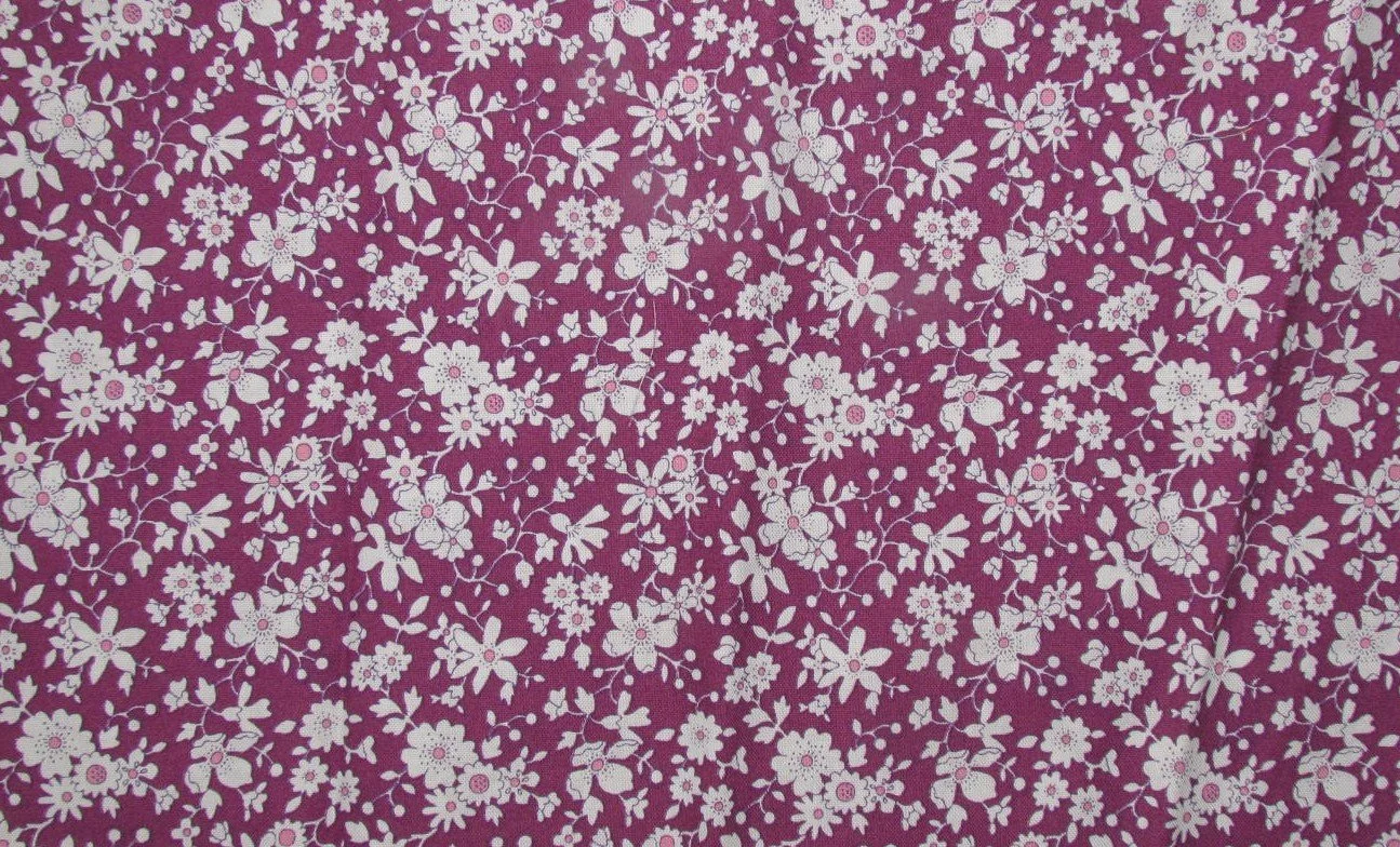 Liberty Flower Show Maddsie Silhouette in Plum