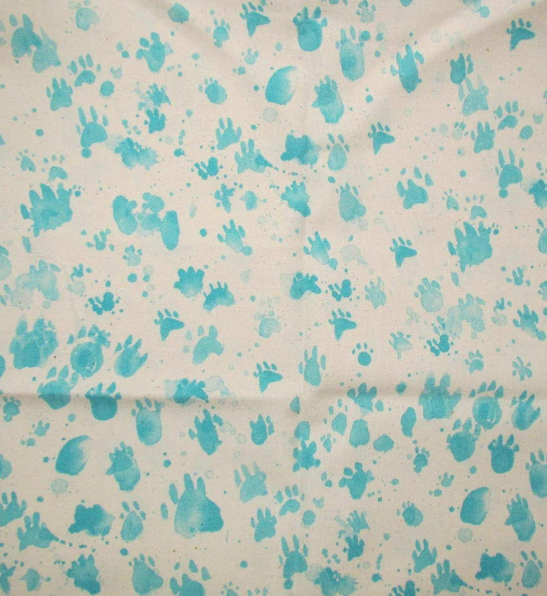 Cotton and Steel Santa Fe Animal Prints in Turquoise