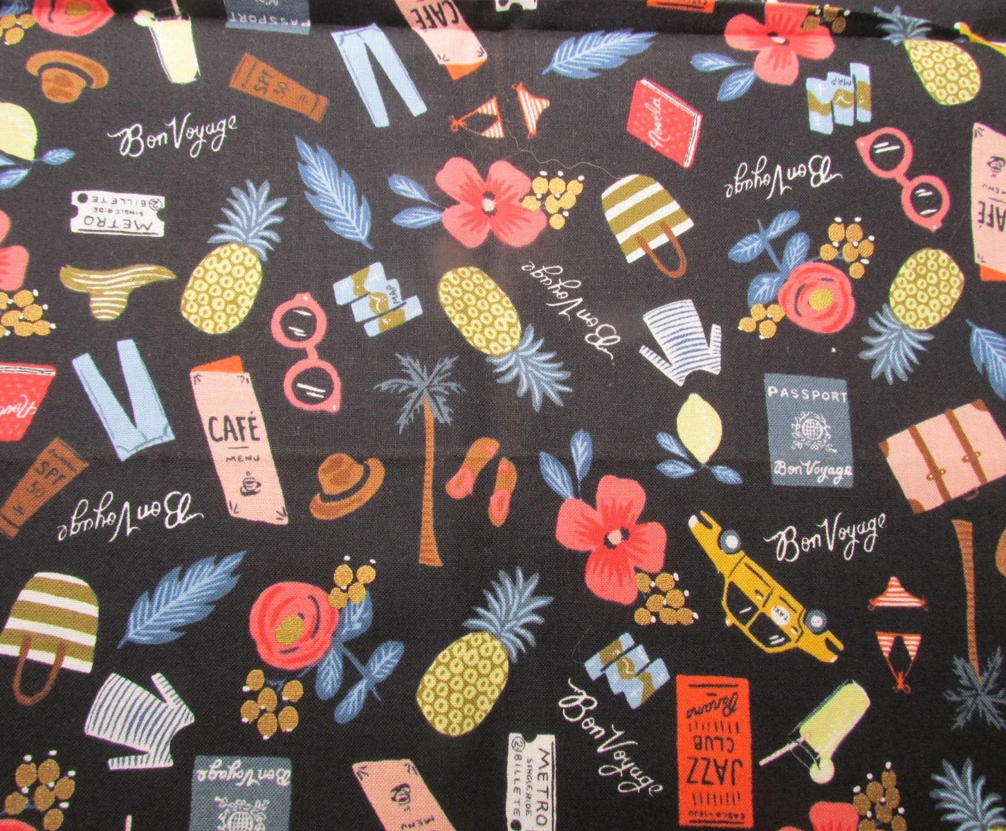 Rifle Paper Co Bon Voyage Meadow in Black