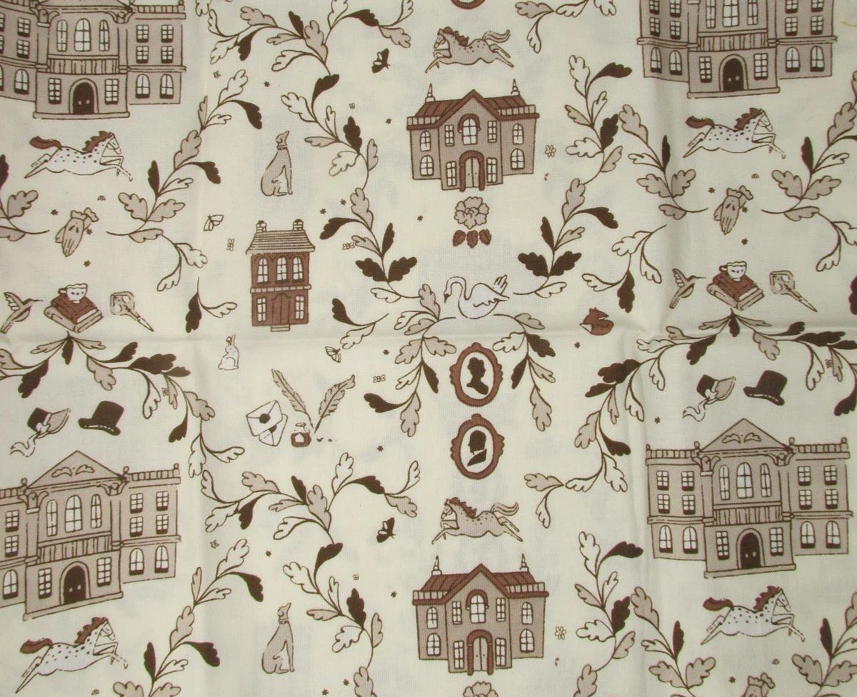 Jane Austen Pride and Prejudice Pemberly in Cream