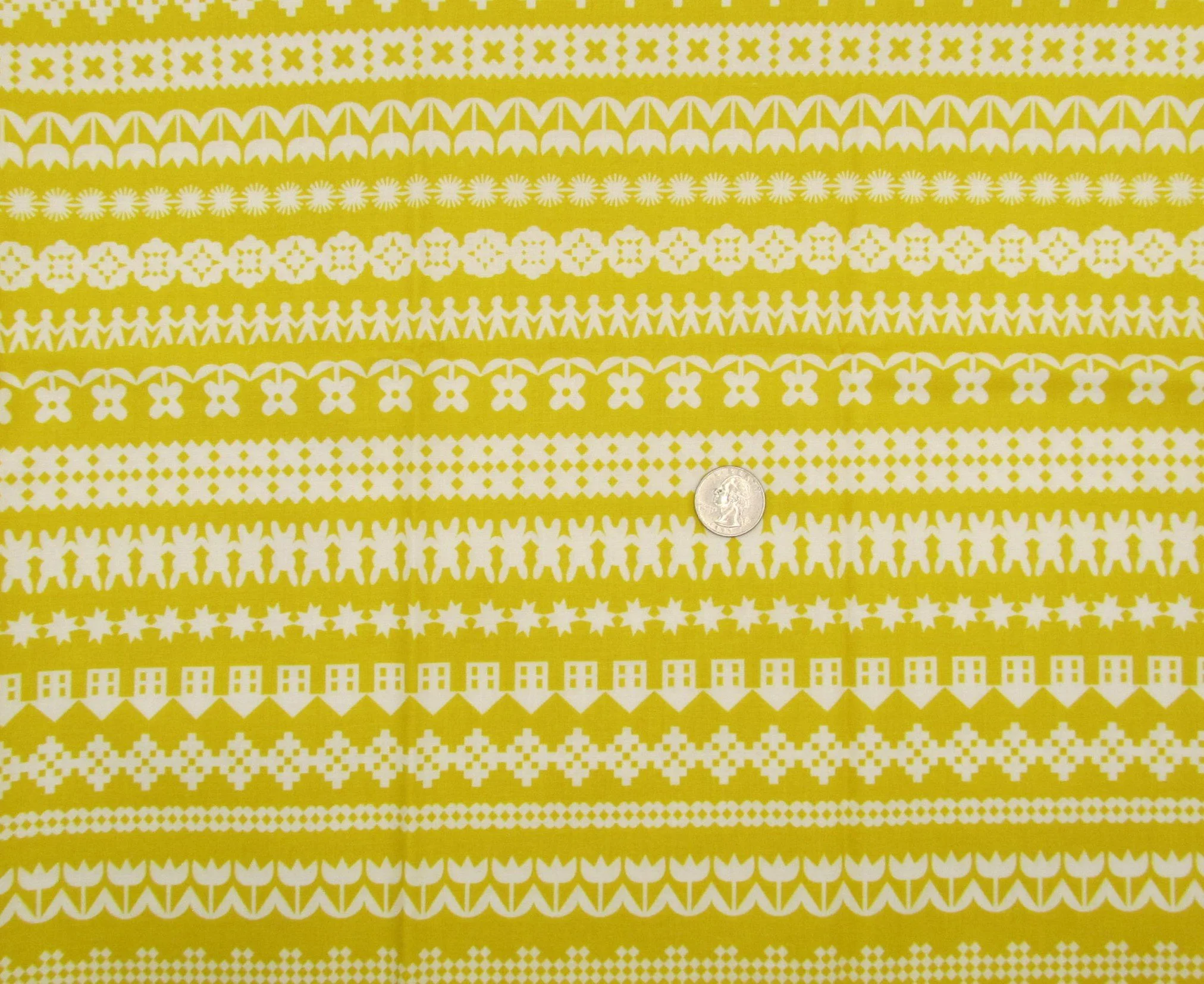 Ruby Star Paper Cuts 2 in Yellow