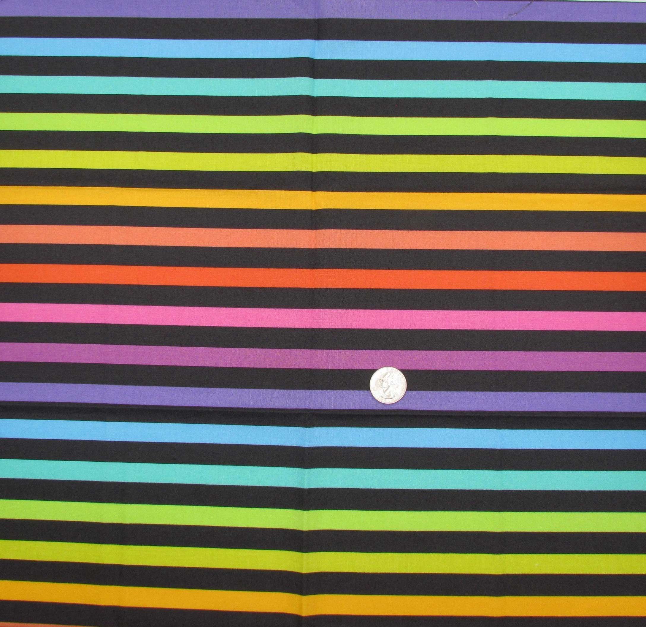 Tula Pink True Colors Disco Stripe