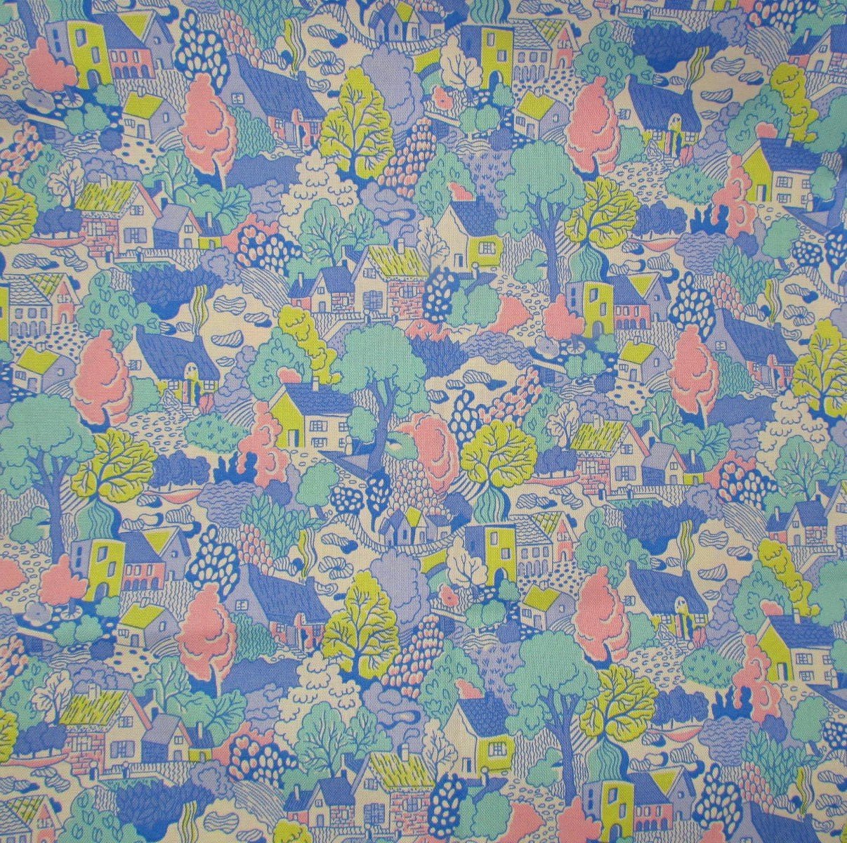 Liberty London Parks Collection Heathview in Blue