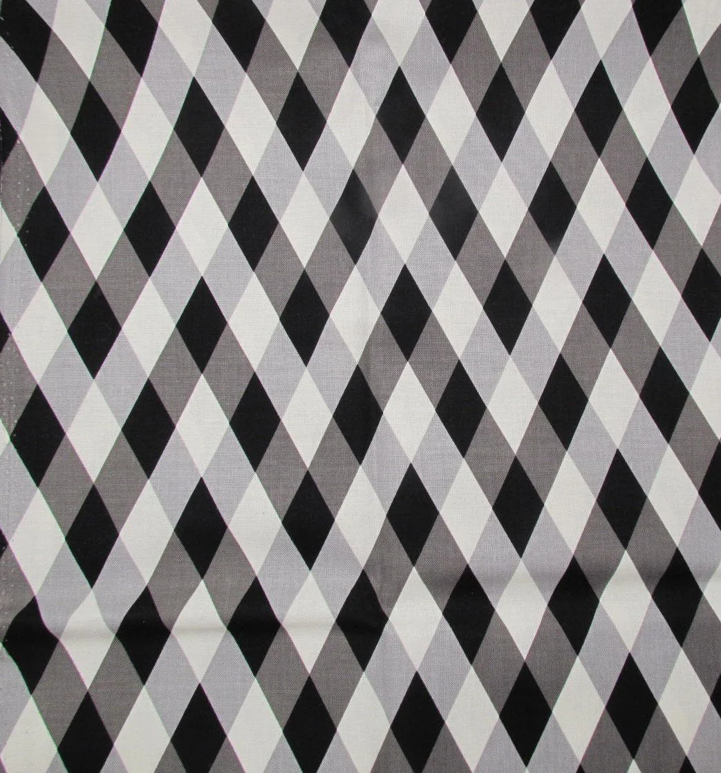 Riley Blake Frank and Friends Black and White Harlequin